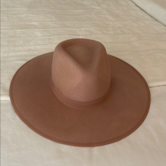 Free People NWT Brown Wide Brim Hat main image 5